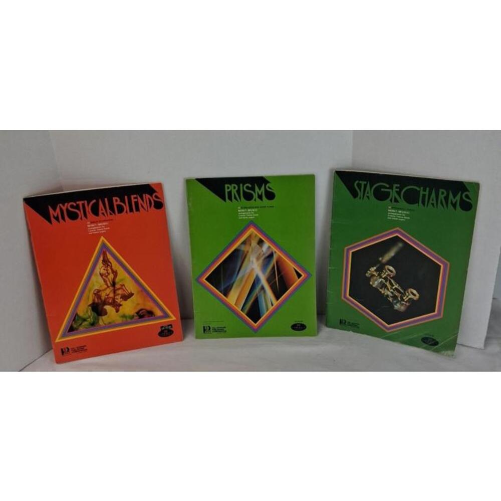 Organ Sheet Music VTG 1974 Hal Leonard Lot of 3 Songbooks for Lowry & Genie GUC